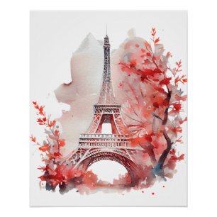Eiffel Tower Paris Poster
