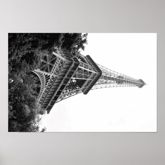 Eiffel tower, Paris Poster (Front)