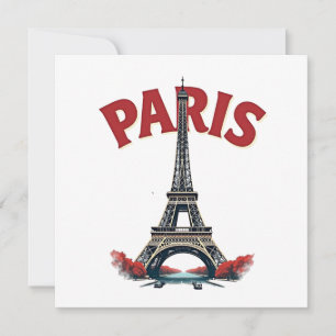 Eiffel Tower, Paris, retro