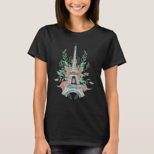 Eiffel Tower Paris Sign Of Love France Parisian Fr T-Shirt