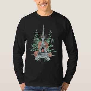 Eiffel Tower Paris Sign Of Love France Parisian Fr T-Shirt