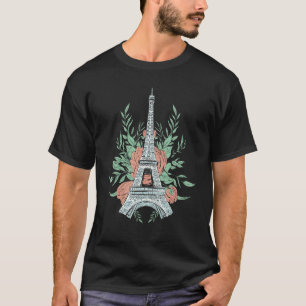 Eiffel Tower Paris Sign Of Love France Parisian Fr T-Shirt