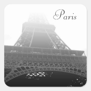 Eiffel tower, Paris Square Sticker