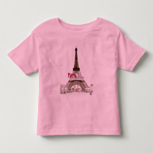 Eiffel Tower-Paris Toddler T-Shirt