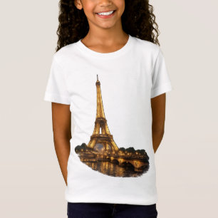 Eiffel Tower – Paris Travel Design T-Shirt