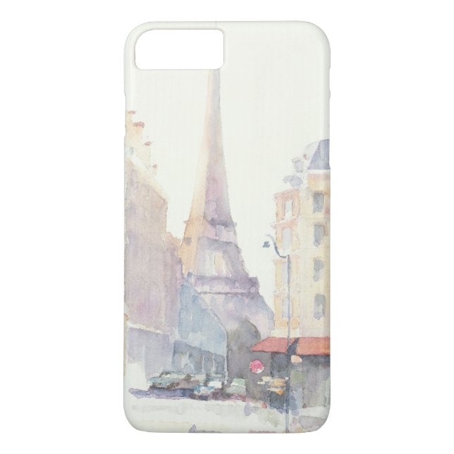 Eiffel Tower | Paris Watercolor Case-Mate iPhone Case (Back)