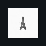 Eiffel Tower Parisian Explorer Canvas Print<br><div class="desc">A youthful depiction of the infamous Eiffel Tower.</div>