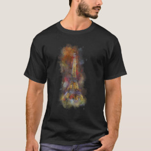 Eiffel Tower Parisian Vintage Retro Paris T-Shirt