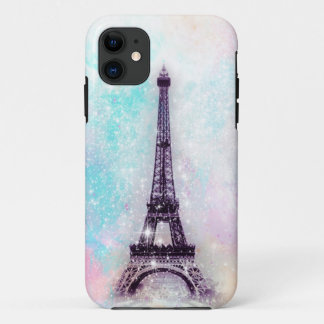 Eiffel Tower Pastel iPhone 11 Case