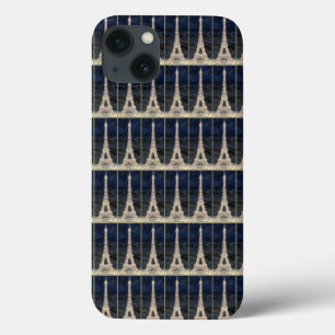 Eiffel Tower Pattern iPhone 13 Case