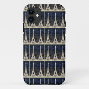 Eiffel Tower Pattern iPhone 11 Case