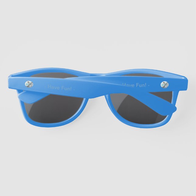 Eiffel Tower Plastic Sunglasses (Back)