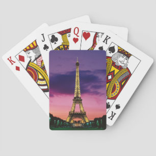 Eiffel Tower playing cards