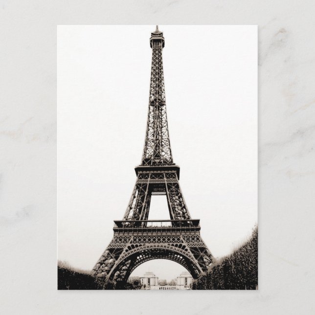 Eiffel Tower Postcard (Front)