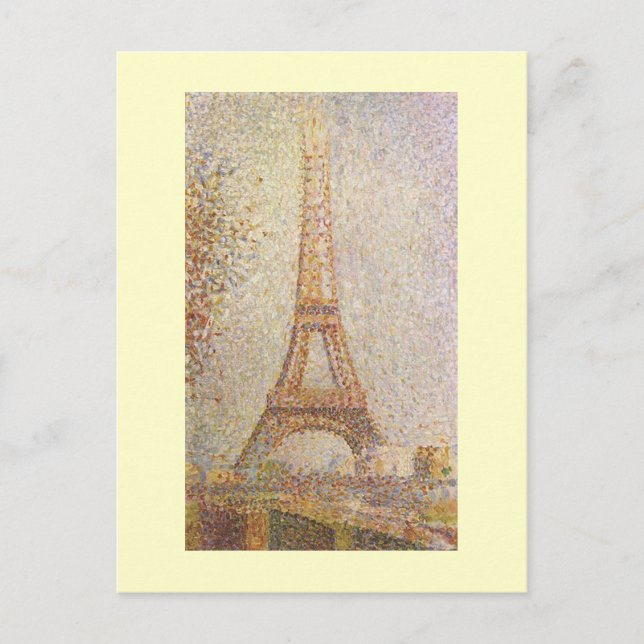 Eiffel Tower Postcard (Front)