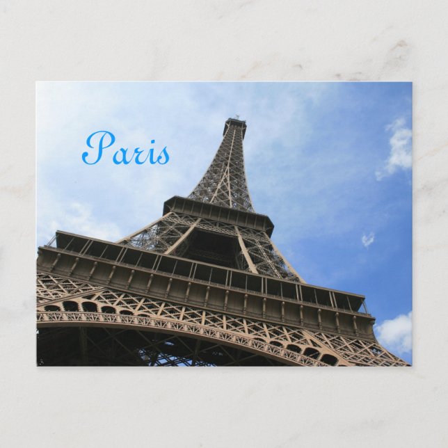 Eiffel Tower Postcard (Front)