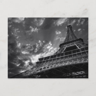 Eiffel tower postcard
