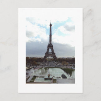 Eiffel Tower Postcard