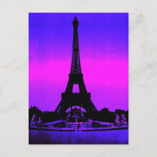 Eiffel Tower Postcard