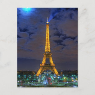 Eiffel Tower Postcard