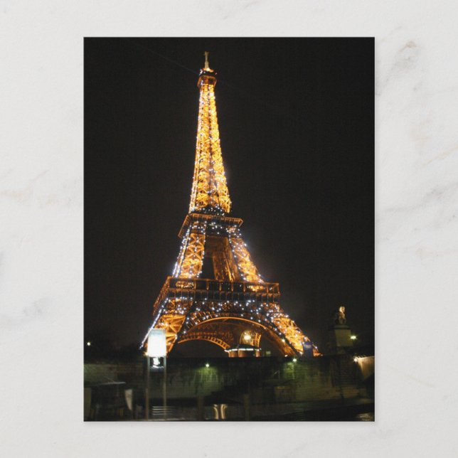 Eiffel Tower Postcard (Front)