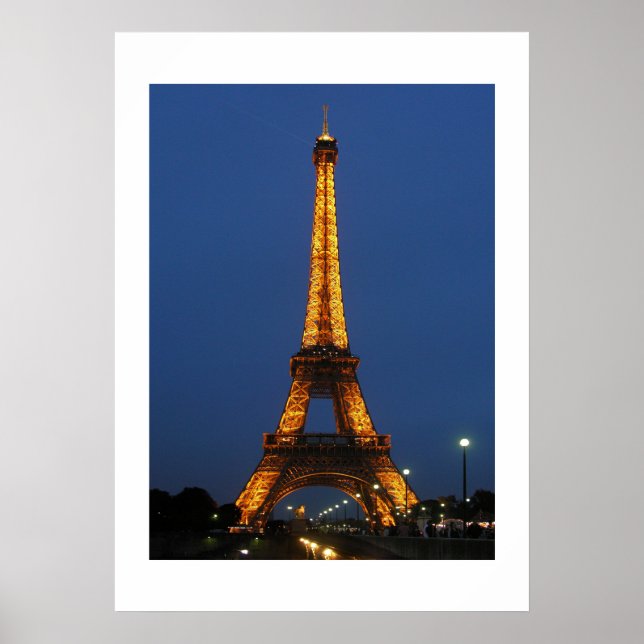 Eiffel Tower Poster (Front)