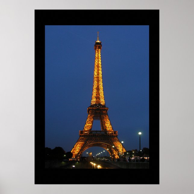 Eiffel Tower Poster (Front)