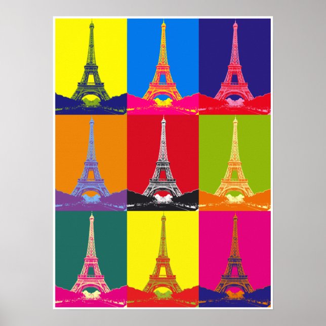 Eiffel Tower Poster (Front)
