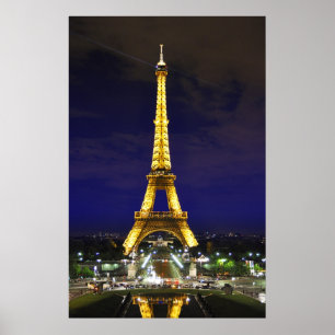 Eiffel tower poster