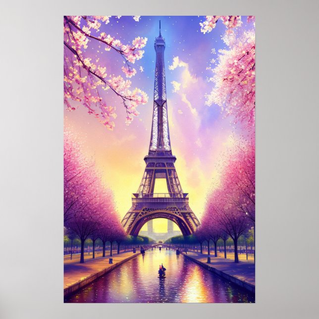 Eiffel Tower Poster (Front)