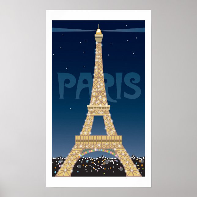 Eiffel Tower poster (Front)