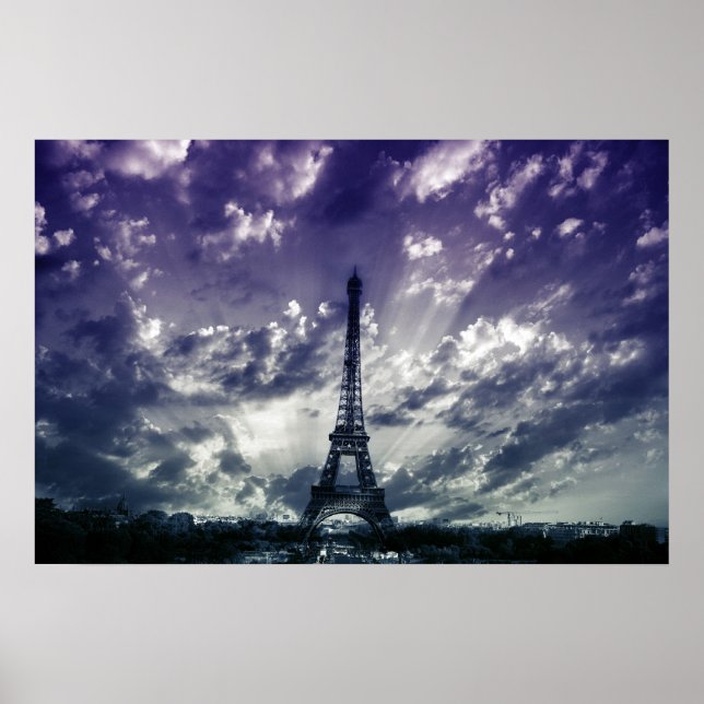 Eiffel tower poster (Front)