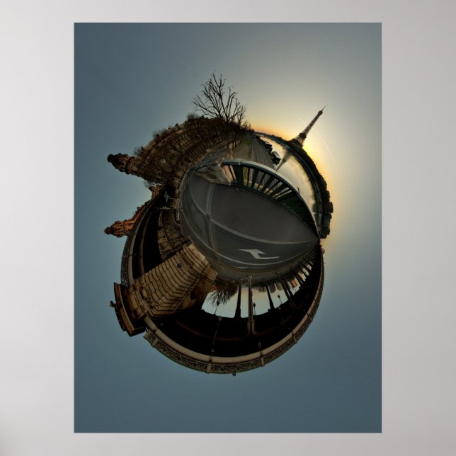 Eiffel Tower Poster (Front)