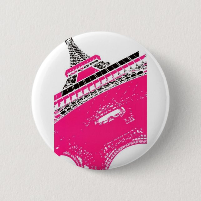 Eiffel-Tower-Poster-C13450125 6 Cm Round Badge (Front)