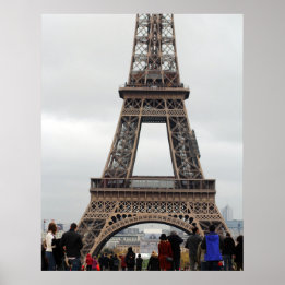 Eiffel Tower Poster Paper (Matte)