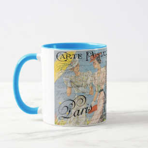 Eiffel Tower Romance,Vintage Parisian Dreams Mug