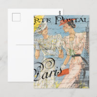 Eiffel Tower Romance,Vintage Parisian Dreams