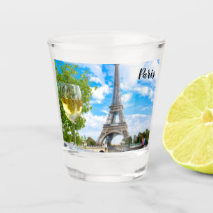 Eiffel tower shot glass