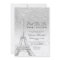 Eiffel tower silver glitter marble Sweet 16