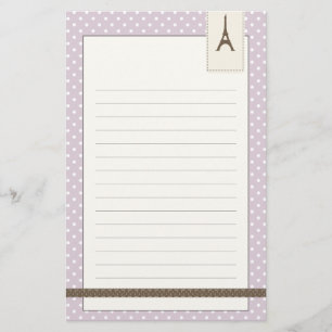 Eiffel Tower Stationery