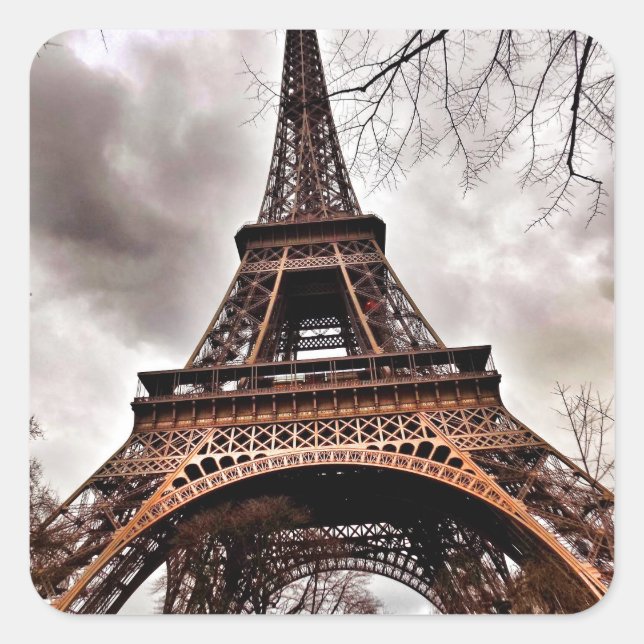 Eiffel Tower Sticker Sheet (Front)