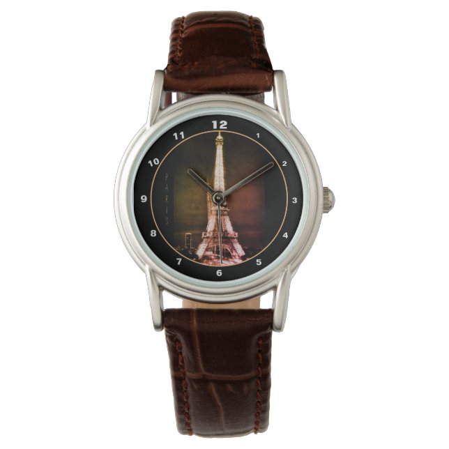 Eiffel Tower & Surreal Paris Art /love France BB   Watch (Front)