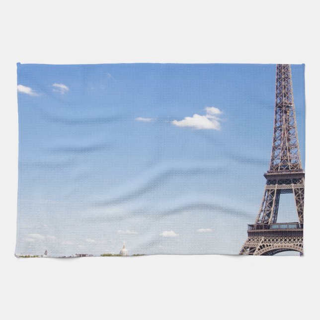 eiffel-tower tea towel (Horizontal)