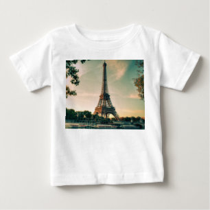Eiffel tower throw pillow baby T-Shirt