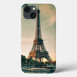 Eiffel tower throw pillow iPhone 13 case
