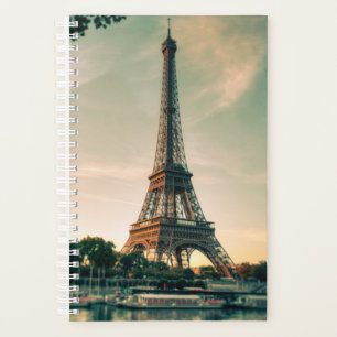 Eiffel tower throw pillow planner
