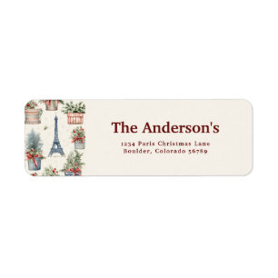 Eiffel Tower, Topiaries Paris Christmas Address