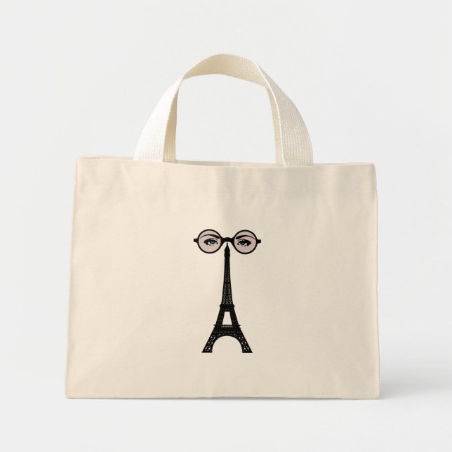Eiffel Tower Tote Bag (Front)