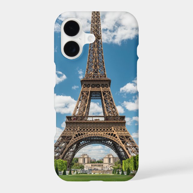Eiffel Tower View from Champ de Mars Public Park (Back)