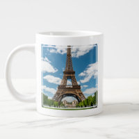 Eiffel Tower View from Champ de Mars Public Park